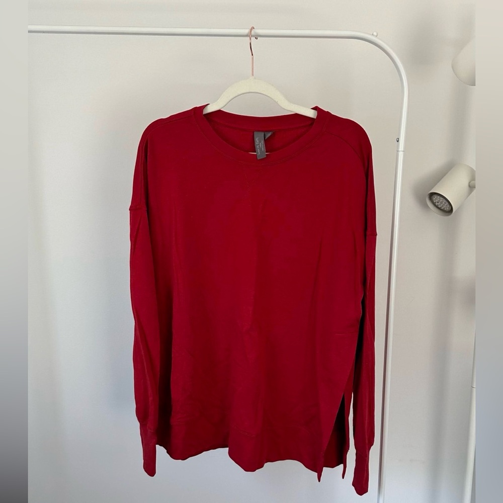 Sweaty Betty lady’s jumper red - never worn / new